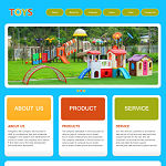 玩具公司网站8122(英文)(宽屏)